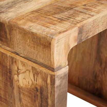 Nesting Tables 2 pcs Brown 46 x 40 x 46 cm Solid Mango Wood