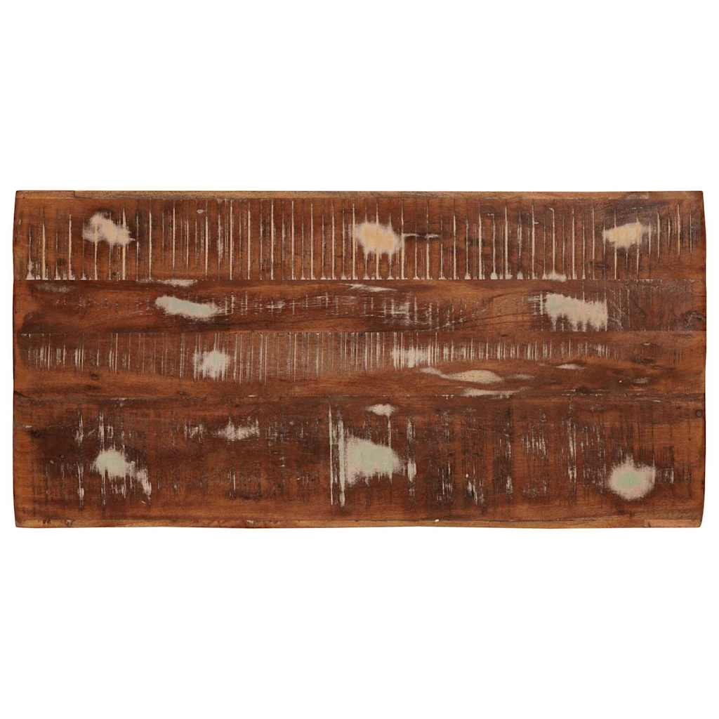 Nesting Table 3 pcs Brown Solid Reclaim Wood
