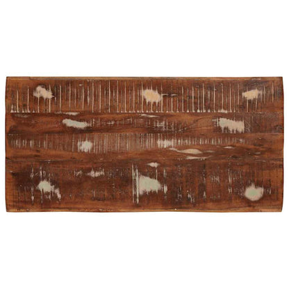 Nesting Table 3 pcs Brown Solid Reclaim Wood