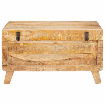 Storage Box with Storage 70 x 35 x 40 cm Solid mango wood