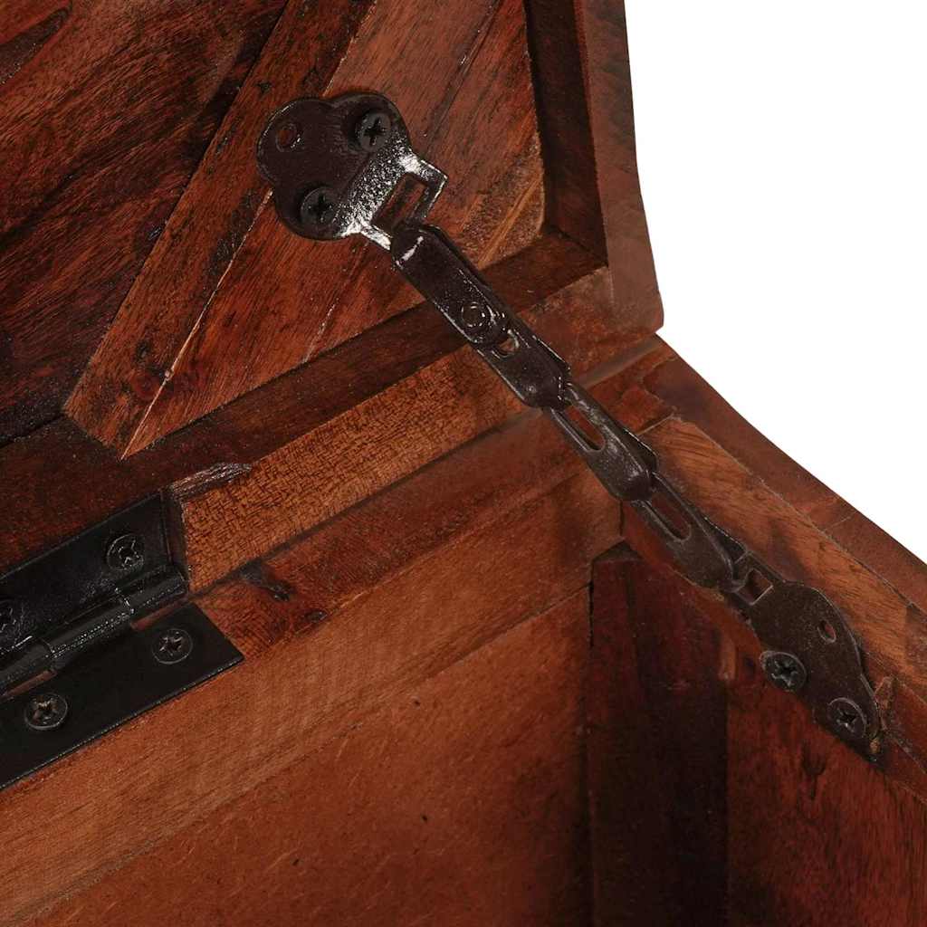 Storage Box with Storage 70 x 35 x 40 cm Solid reclaimed wood