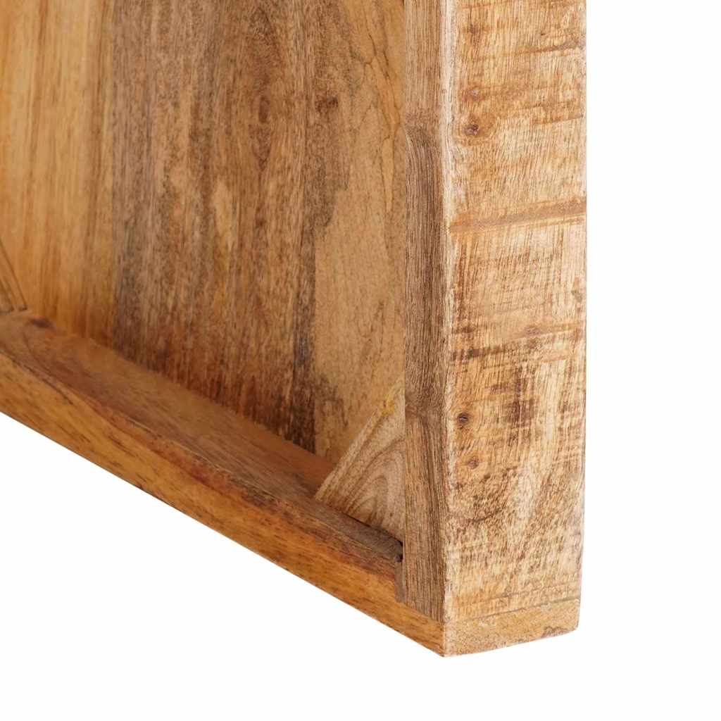 End Table Brown 60 x 35 x 46 cm Solid Mango Wood
