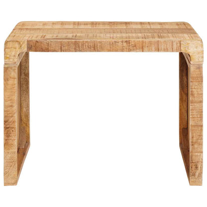 End Table Brown 60 x 35 x 46 cm Solid Mango Wood