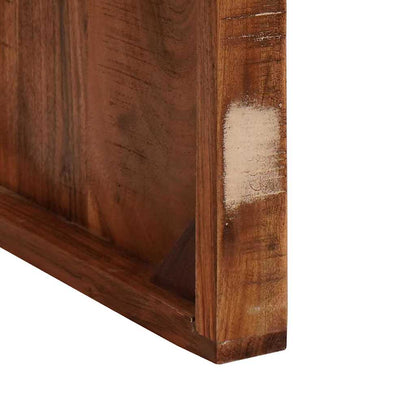 End Table Brown 60 x 35 x 46 cm Solid Reclaim Wood