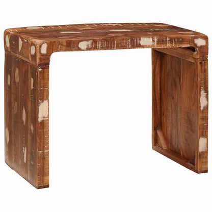 End Table Brown 60 x 35 x 46 cm Solid Reclaim Wood
