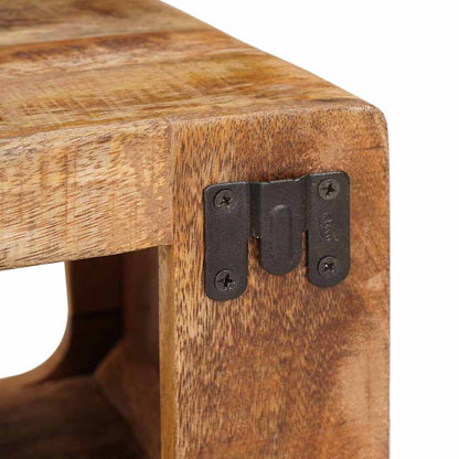 Bedside Table 2 pcs Brown 45 x 30 x 24 cm Solid Mango Wood