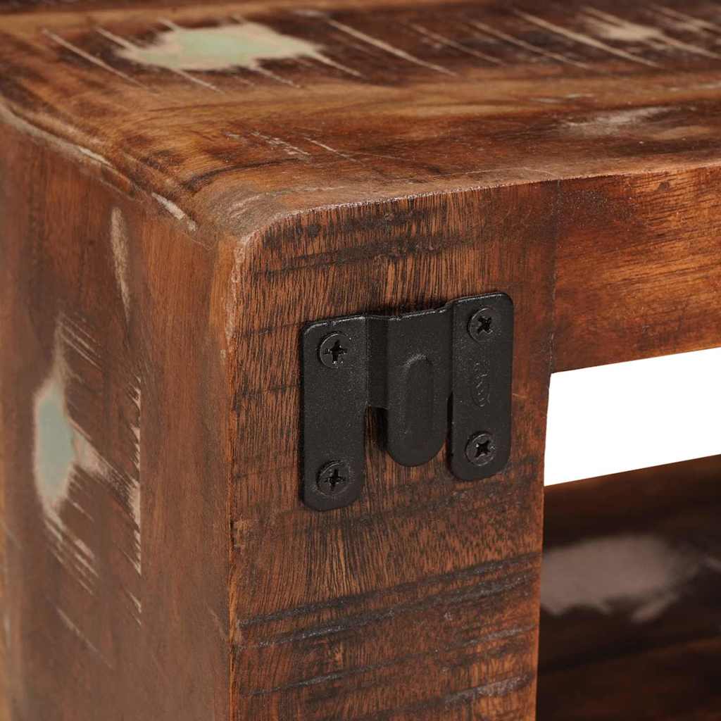 Bedside Table 2 pcs Brown 45 x 30 x 24 cm Solid Reclaim Wood
