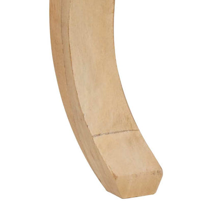 Coffee Table Brown 110 x 55 x 77 cm Solid Mango Wood