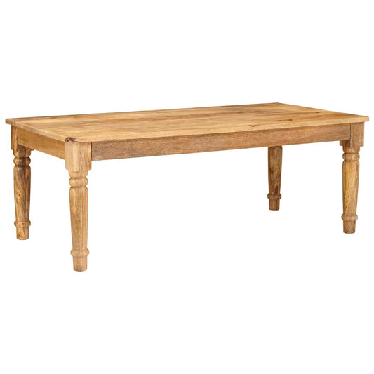 Coffee Table Brown 110 x 55 x 40 cm Solid Mango Wood