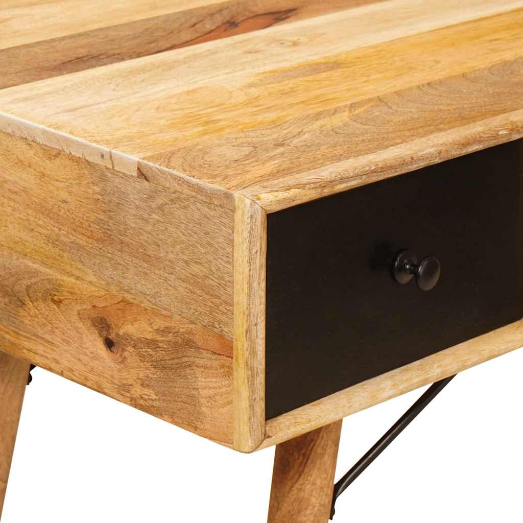 Writing Desk Brown 110 x 55 x 76 cm Solid Mango Wood