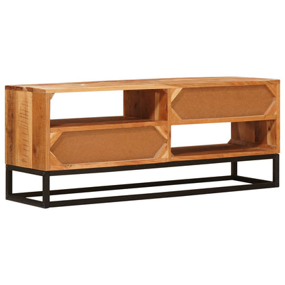 TV Cabinet Natural 110 x 30 x 44 cm Solid Acacia Wood