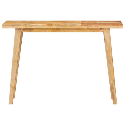 Dinning Table Natural 100 x 35 x 75 cm Solid Mango Wood