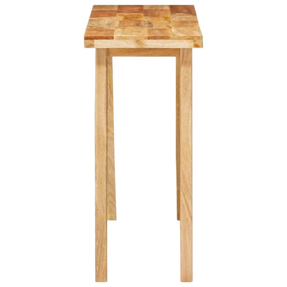 Dinning Table Natural 100 x 35 x 75 cm Solid Mango Wood