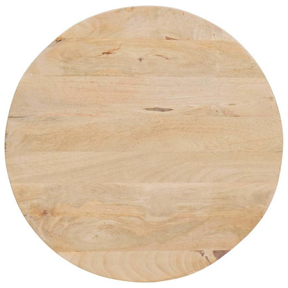 Nesting Coffee Tables 3 pcs Brown Solid Mango Wood and Steel