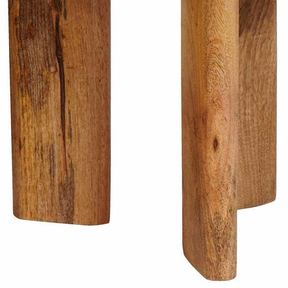 Nesting Coffee Tables 2 pcs Brown Solid Mango Wood