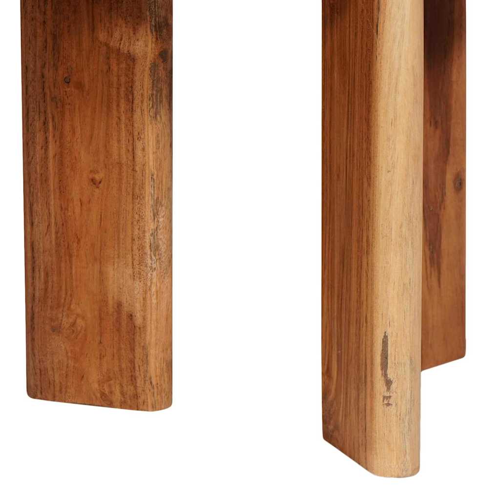 Nesting Coffee Tables 2 pcs Brown Solid Acacia Wood