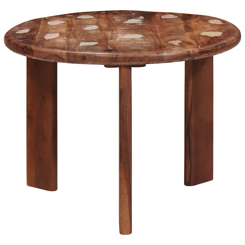 Nesting Coffee Tables 2 pcs Multicolour Solid Reclaimed Wood