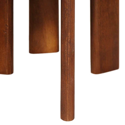 Nesting Coffee Tables 2 pcs Honey Brown Solid Mango Wood