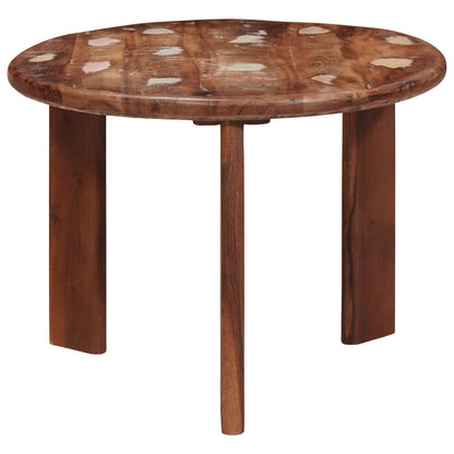 Nesting Coffee Tables 3 pcs Multicolour Solid Reclaimed Wood