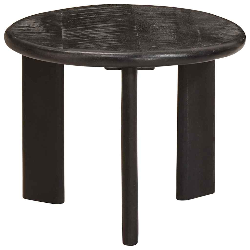 Nesting Coffee Tables 3 pcs White Solid Mango Wood