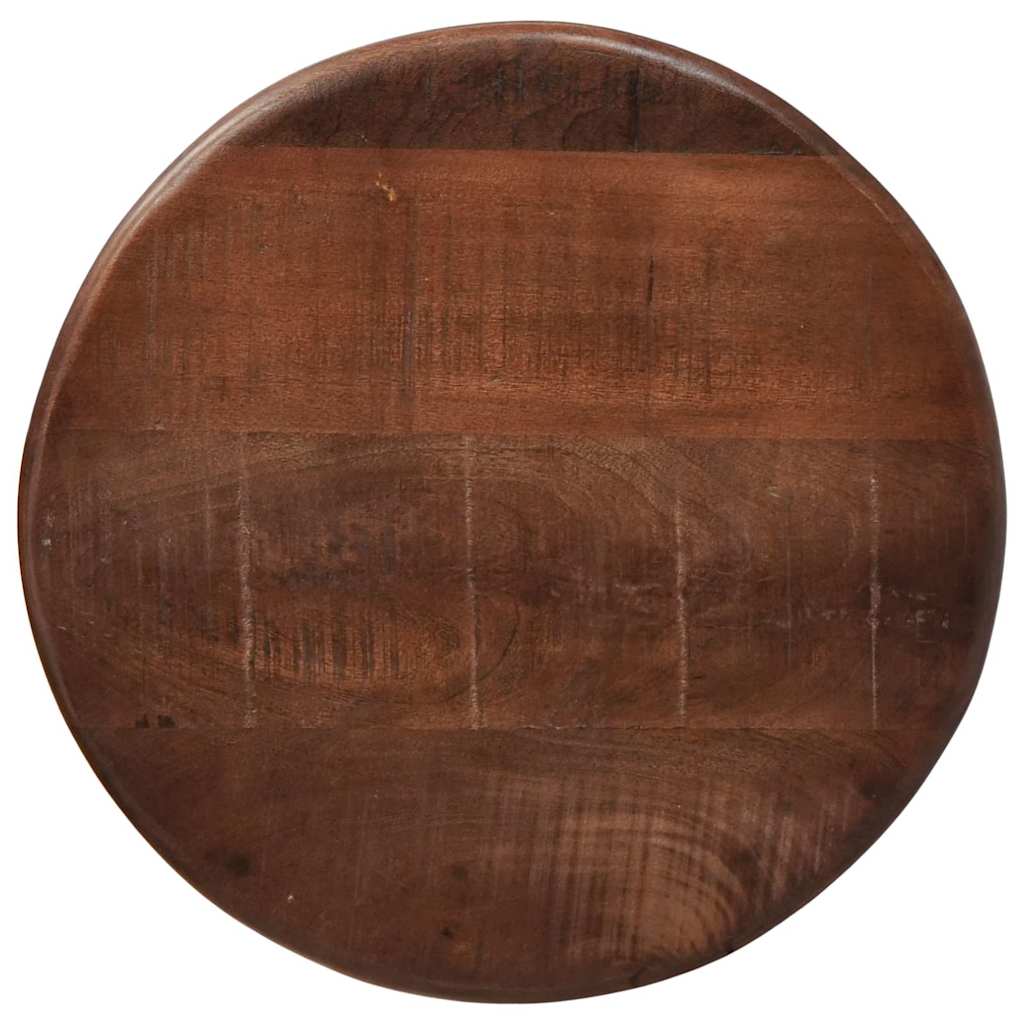 Nesting Coffee Tables 3 pcs Dark Brown Solid Mango Wood