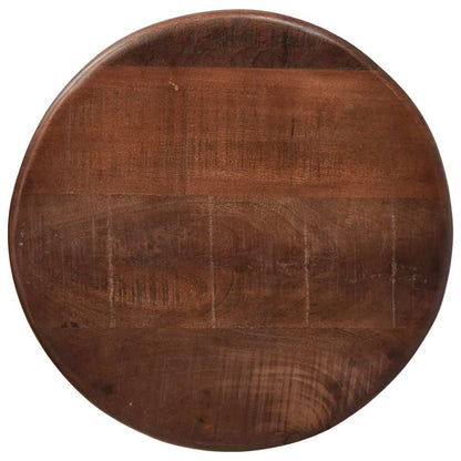 Nesting Coffee Tables 3 pcs Dark Brown Solid Mango Wood