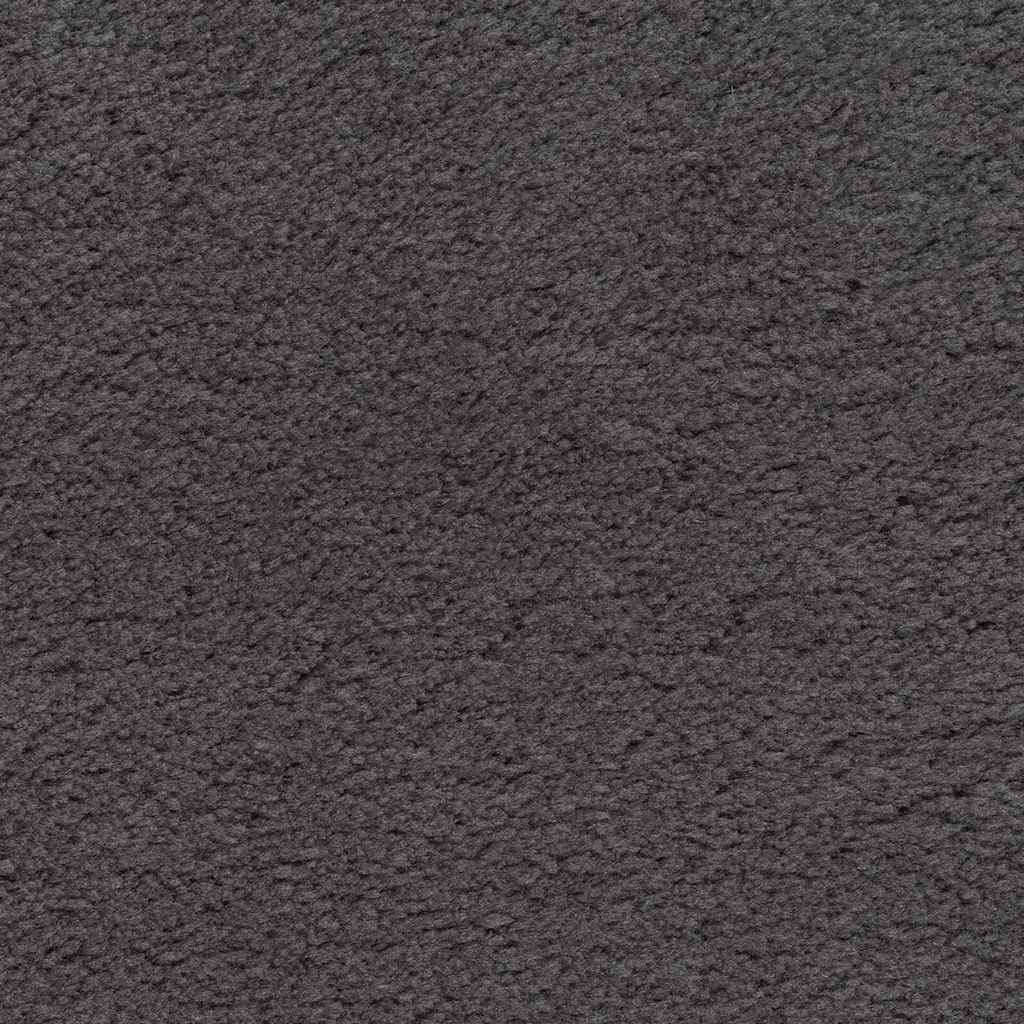 Carpet HUARTE Anthracite 80 x 150 cm 100% Polyester