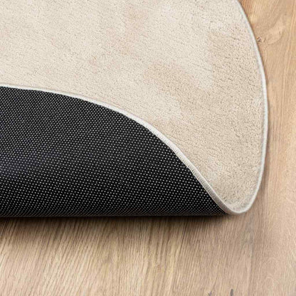 Carpet HUARTE Beige 80 x 150 cm 100% Polyester