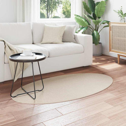 Carpet HUARTE Beige 80 x 150 cm 100% Polyester