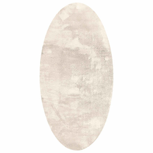 Carpet HUARTE Beige 100 x 200 cm 100% Polyester