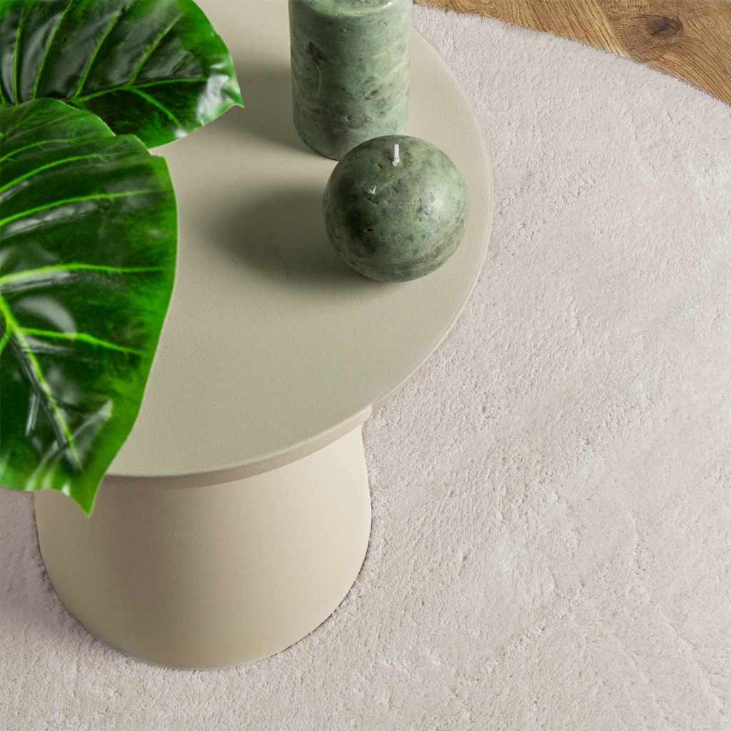 Carpet HUARTE Sand 140 x 200 cm 100% Polyester