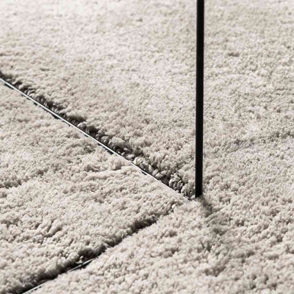Carpet HUARTE Sand 140 x 200 cm 100% Polyester
