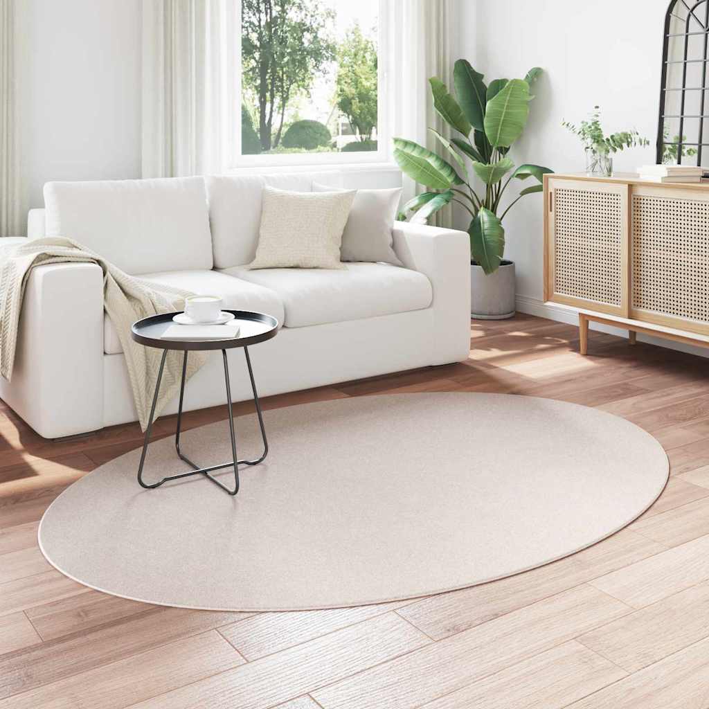 Carpet HUARTE Sand 140 x 200 cm 100% Polyester