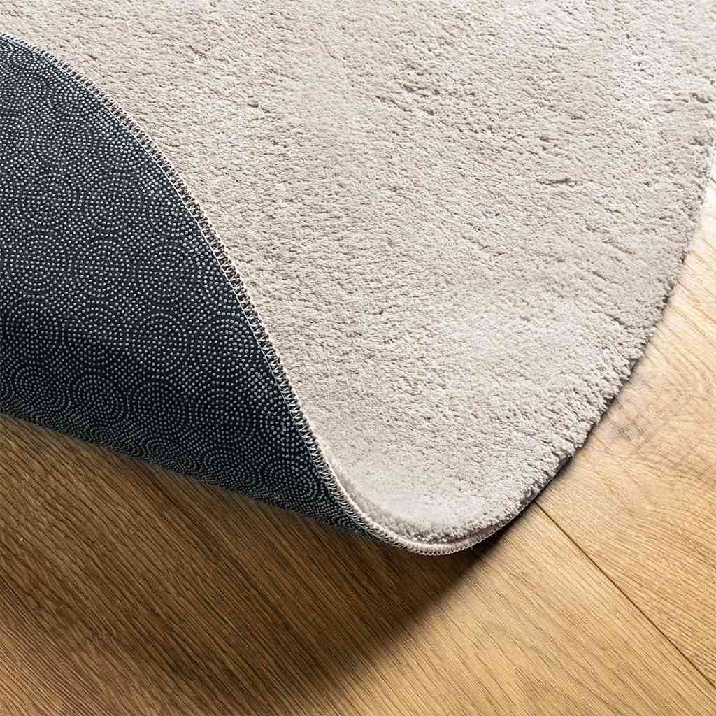 Carpet HUARTE Sand 160 x 230 cm 100% Polyester