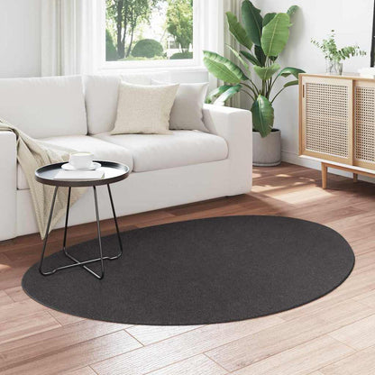 Area Rugs HUARTE Anthracite 120 x 170 cm Polyester