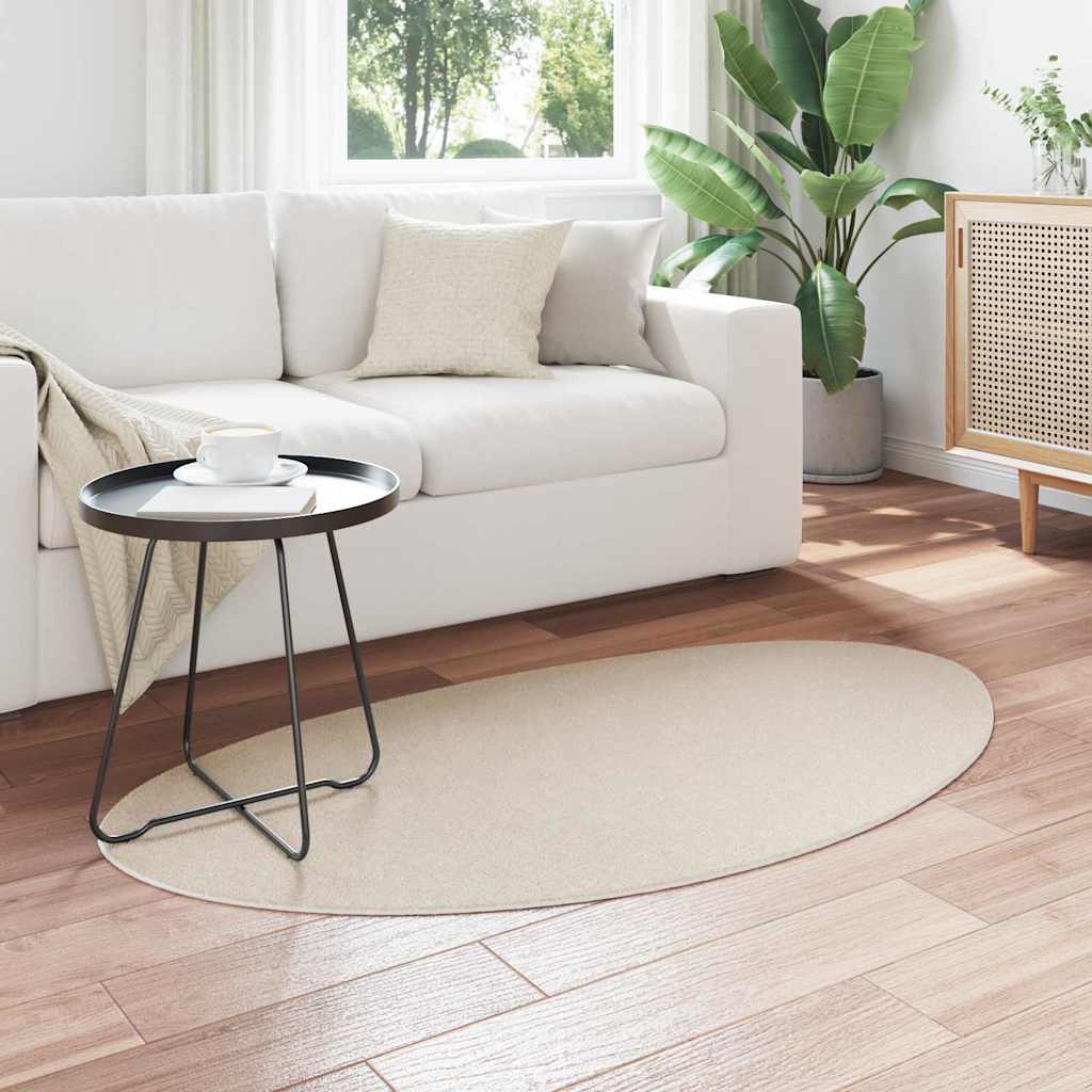 Area Rugs HUARTE Beige 80 x 150 cm Polyester