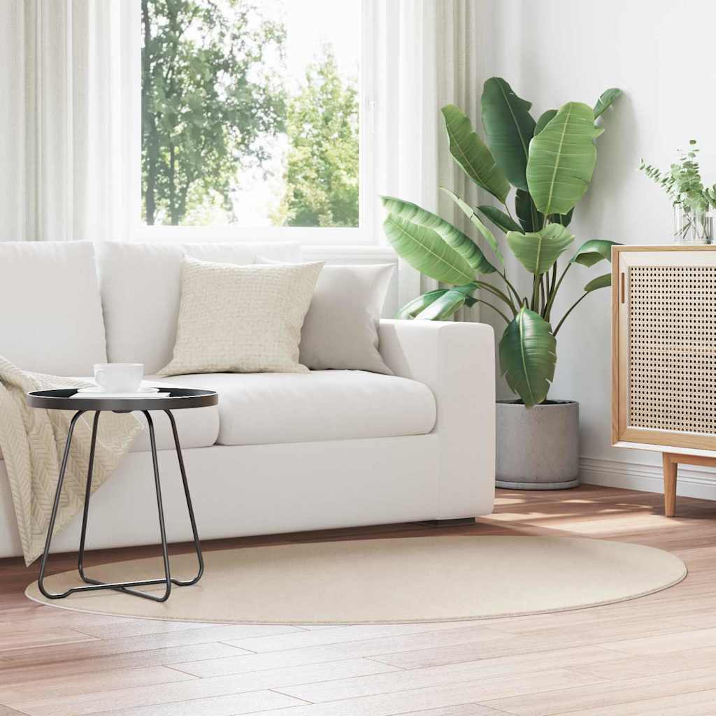 Area Rugs HUARTE Beige 120 x 170 cm Polyester