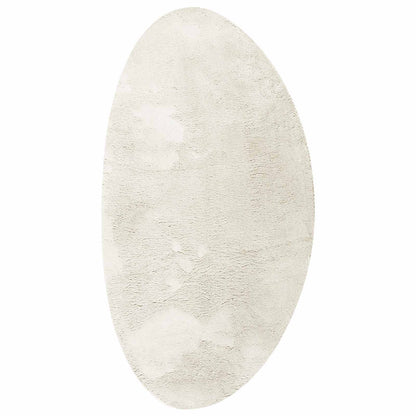 Area Rugs HUARTE Cream 80 x 150 cm Polyester