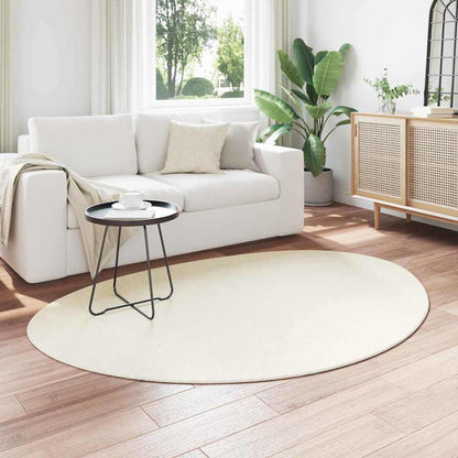 Carpet HUARTE Cream 120 x 170 cm Polyester