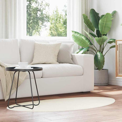 Area Rugs HUARTE Cream 160 x 230 cm Polyester