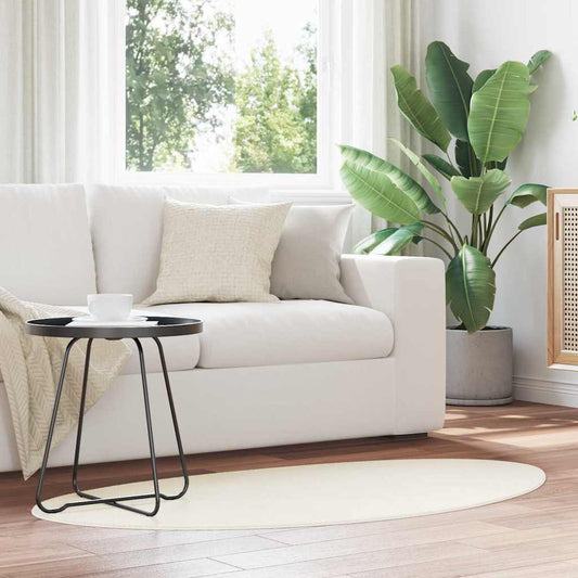 Carpet HUARTE Cream 160 x 230 cm Polyester