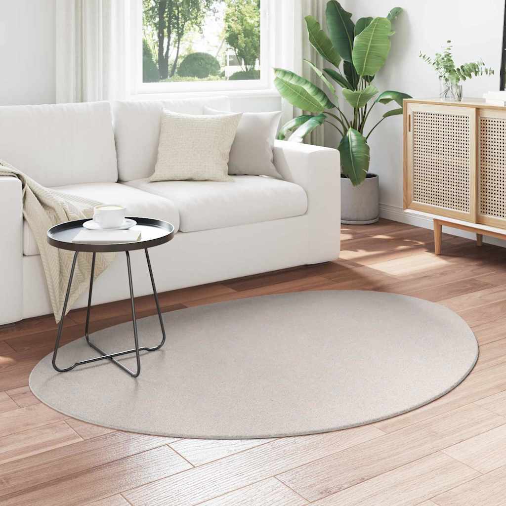 Area Rugs HUARTE Sand 120 x 170 cm Polyester