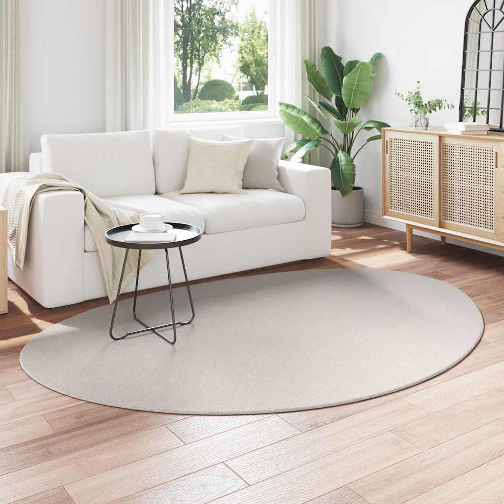 Area Rugs HUARTE Sand 160 x 230 cm Polyester