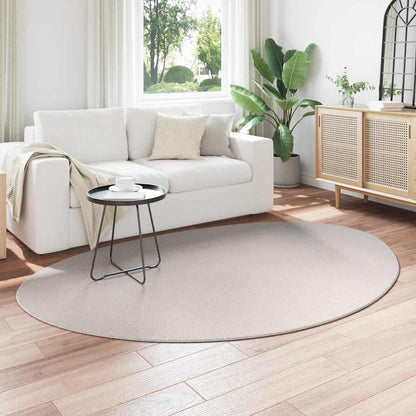 Area Rugs HUARTE Sand 160 x 230 cm Polyester