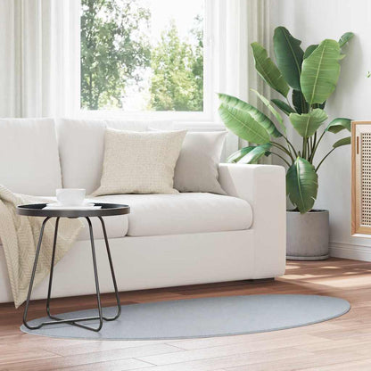 Carpet HUARTE Grey 80 x 150 cm Polyester