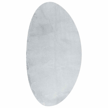 Area Rugs HUARTE Grey 100 x 200 cm Polyester
