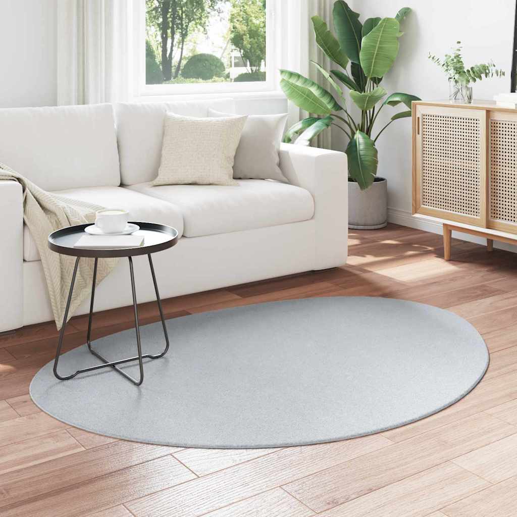 Area Rugs HUARTE Grey 120 x 170 cm Polyester