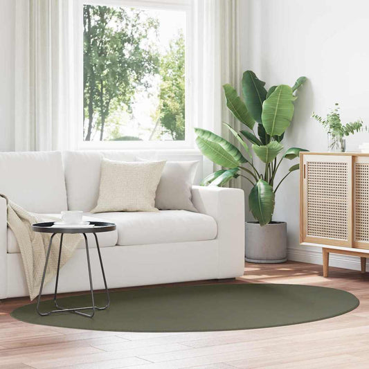 Carpet HUARTE Forest green 140 x 200 cm Polyester