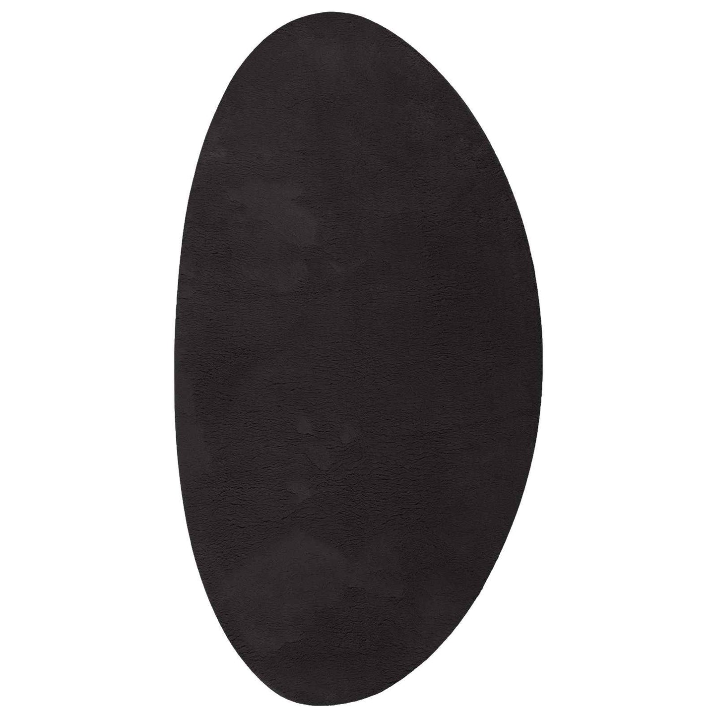 Carpet HUARTE Black 80 x 150 cm Polyester