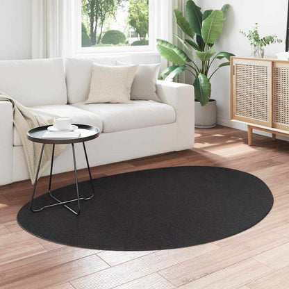 Area Rugs HUARTE Black 120 x 170 cm Polyester